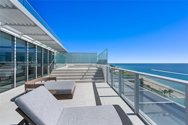 2200 N Ocean Blvd Unit N1102, Fort Lauderdale, FL 33305 - balcony with a water view