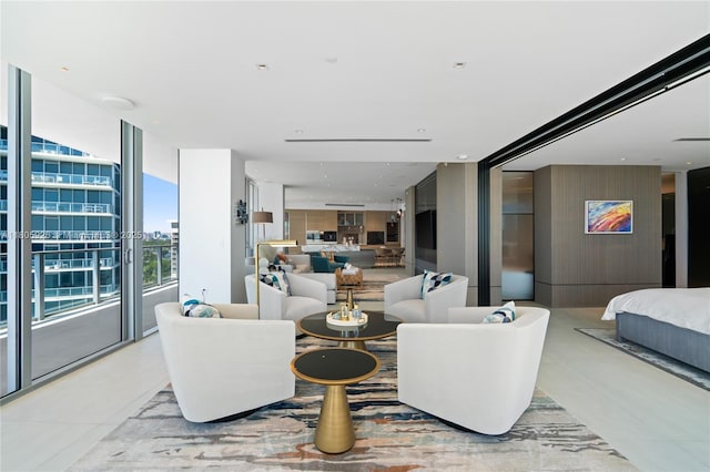 2200 N Ocean Blvd Unit N1102, Fort Lauderdale, FL 33305 - living area with light tile patterned floors