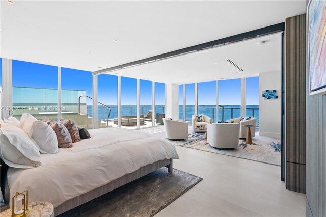 2200 N Ocean Blvd Unit N1102, Fort Lauderdale, FL 33305 - living area featuring light tile patterned floors