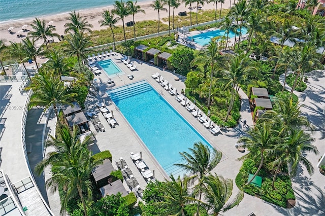 2200 N Ocean Blvd Unit N1102, Fort Lauderdale, FL 33305 - bird's eye view of a pool and expansive coastline
