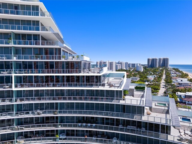 2200 N Ocean Blvd Unit N1102, Fort Lauderdale, FL 33305 - view of apartment building / complex with a view of city