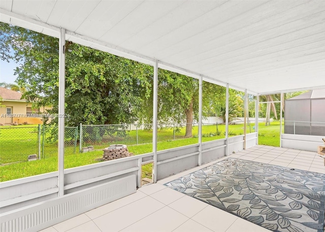 349 NW 207th Ave, Pembroke Pines, FL 33029 - view of unfurnished sunroom