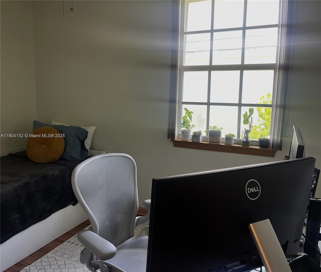 9955 NW 56th Pl, Coral Springs, FL 33076 - home office featuring wood finished floors