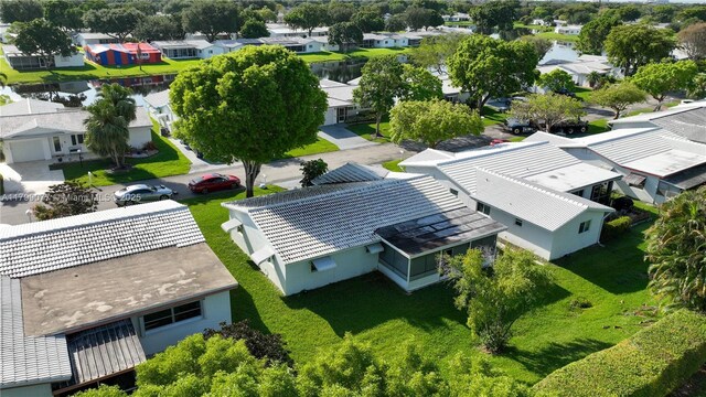 1175 NW 90th Way, Plantation, FL 33322 - aerial view of residential area with a large body of water