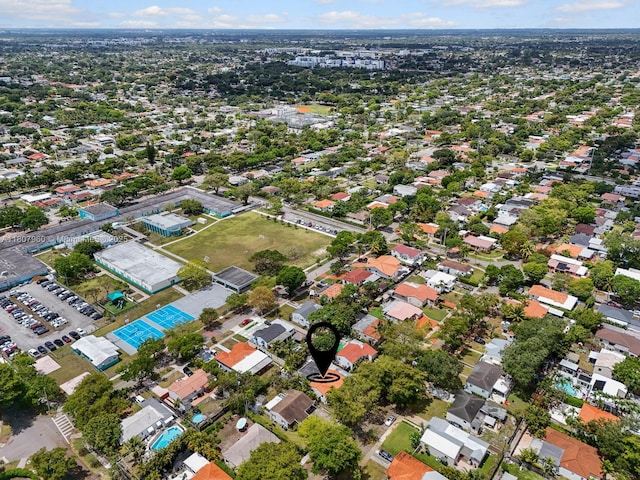 5930 SW 13th Ter, West Miami, FL 33144 - aerial view of property and surrounding area