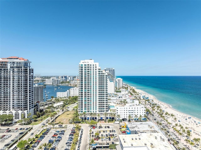 101 S Fort Lauderdale Beach Blvd Unit 1001, Fort Lauderdale, FL 33316 - view of urban area featuring extended coastline