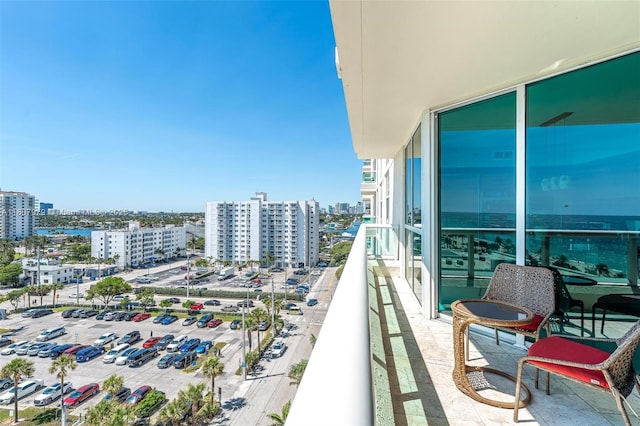 101 S Fort Lauderdale Beach Blvd Unit 1001, Fort Lauderdale, FL 33316 - balcony featuring a view of city