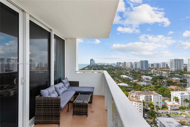 3140 S Ocean Dr Unit 2310, Hallandale Beach, FL 33009 - balcony with a view of city