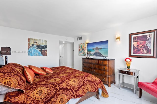 3140 S Ocean Dr Unit 2310, Hallandale Beach, FL 33009 - bedroom featuring marble finish floors