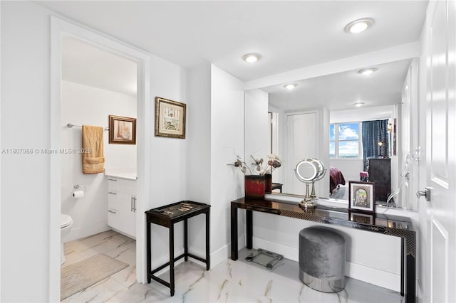 3140 S Ocean Dr Unit 2310, Hallandale Beach, FL 33009 - office space featuring light marble finish flooring and baseboards