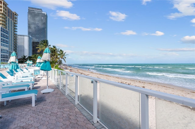 3140 S Ocean Dr Unit 2310, Hallandale Beach, FL 33009 - water view with local beach