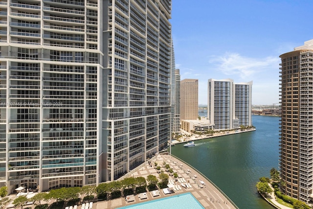 495 Brickell Ave Unit 2304, Miami, FL 33131 - water view featuring nearby urban area