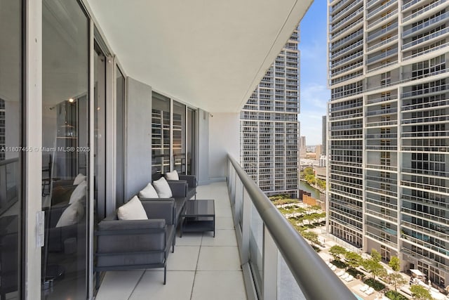 495 Brickell Ave Unit 2304, Miami, FL 33131 - balcony with a view of city