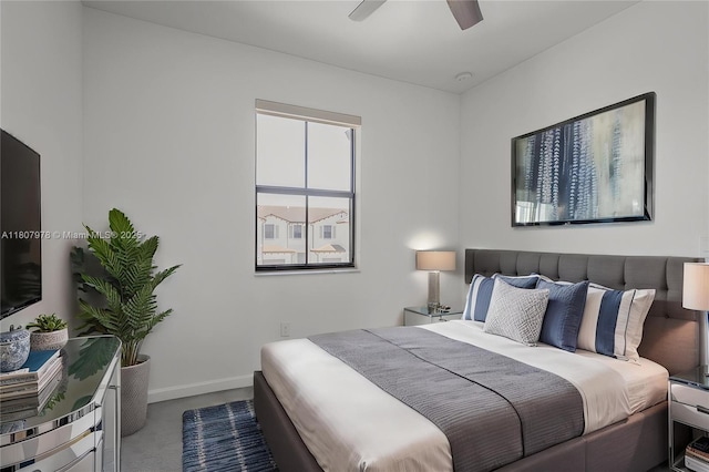 10260 SW 228th Ter Unit 10260, Miami, FL 33190 - carpeted bedroom featuring baseboards and ceiling fan