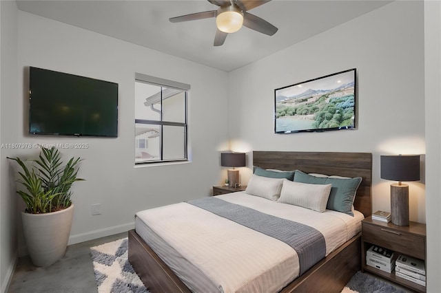 10260 SW 228th Ter Unit 10260, Miami, FL 33190 - bedroom featuring baseboards and ceiling fan