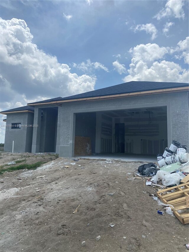 3806 E 18th St, Lehigh Acres, FL 33972 - view of garage