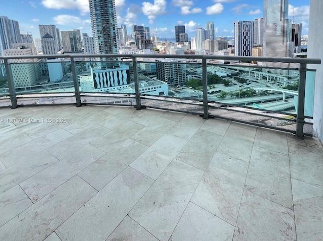 350 S Miami Ave Unit 3013, Miami, FL 33130 - balcony with a skyline view