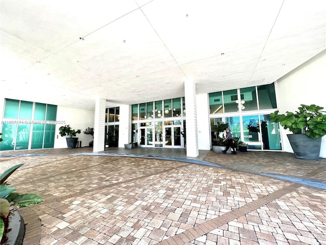 350 S Miami Ave Unit 3013, Miami, FL 33130 - view of patio / terrace with french doors