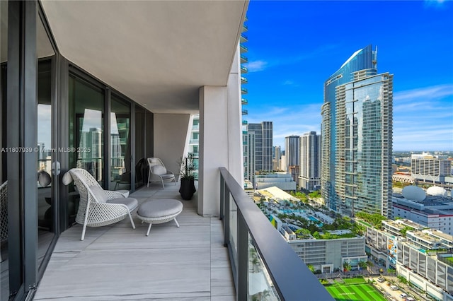 1000 Biscayne Blvd Unit 3201, Miami, FL 33132 - balcony featuring a city view