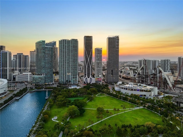 1000 Biscayne Blvd Unit 3201, Miami, FL 33132 - skyline view featuring a nearby body of water