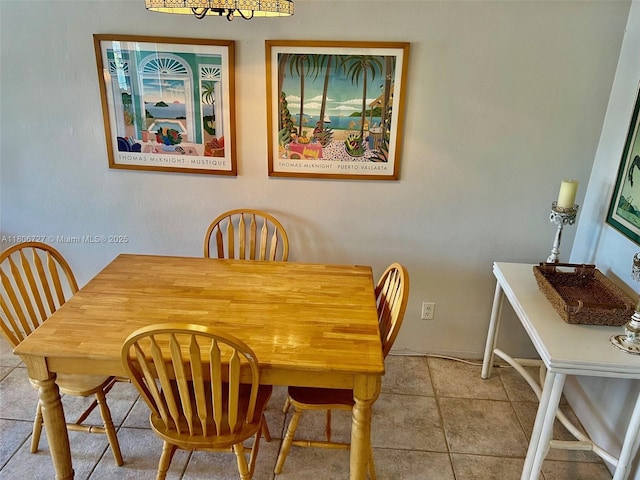 301 E Mcnab Rd Unit 205, Pompano Beach, FL 33060 - view of tiled dining area
