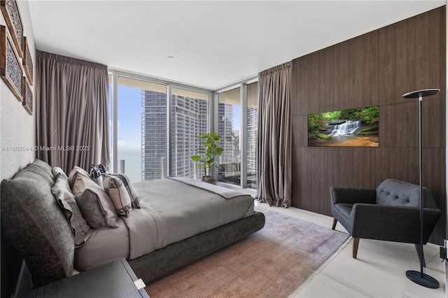300 Biscayne Blvd Way Unit 3104, Miami, FL 33131 - bedroom featuring multiple windows and access to exterior