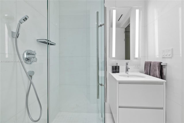 300 Biscayne Blvd Way Unit 3104, Miami, FL 33131 - full bath featuring a shower stall and vanity