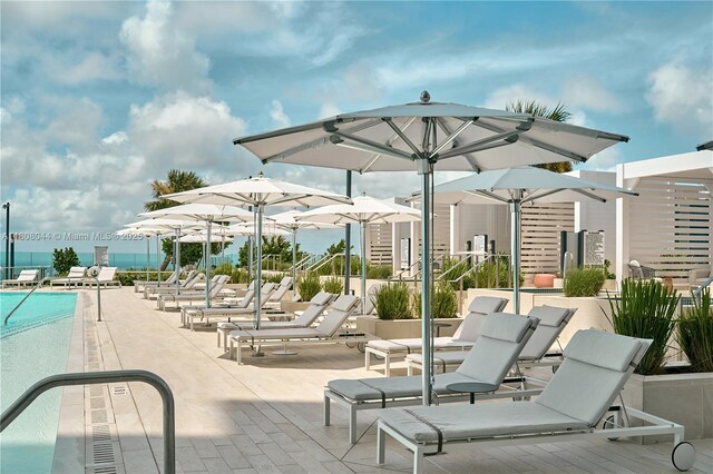 300 Biscayne Blvd Way Unit 3104, Miami, FL 33131 - view of patio / terrace featuring a community pool