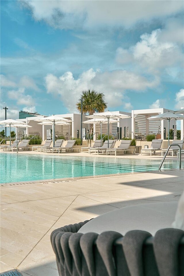 300 Biscayne Blvd Way Unit 3104, Miami, FL 33131 - community pool featuring a patio