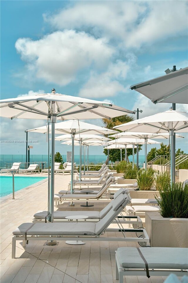 300 Biscayne Blvd Way Unit 3104, Miami, FL 33131 - view of community with a pool and a patio area