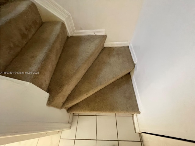 8670 NW 6th Ln Unit 4-103, Miami, FL 33126 - staircase with baseboards