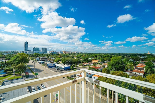2665 SW 37th Ave Unit 906, Miami, FL 33133 - balcony with a city view