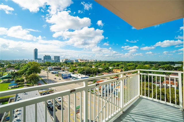 2665 SW 37th Ave Unit 906, Miami, FL 33133 - balcony with a city view