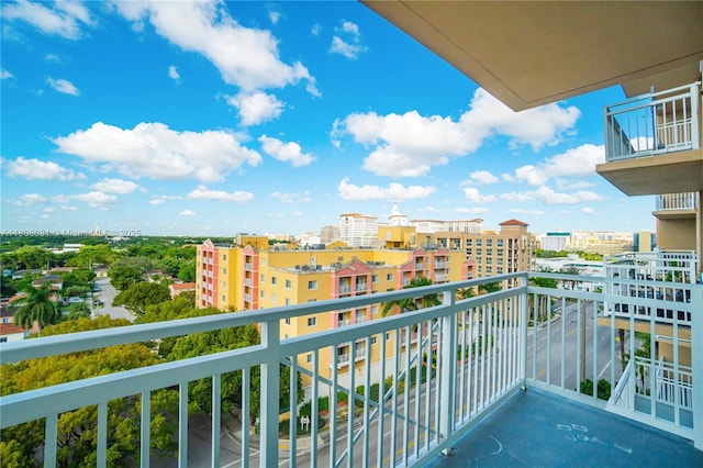2665 SW 37th Ave Unit 906, Miami, FL 33133 - balcony with a city view