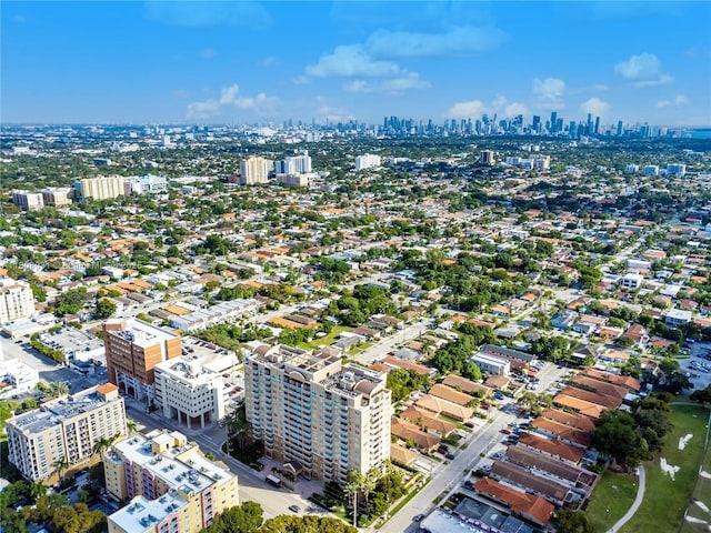 2665 SW 37th Ave Unit 906, Miami, FL 33133 - bird's eye view of skyline