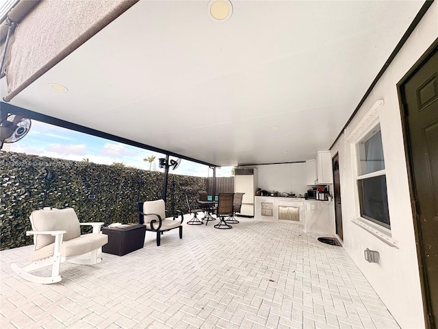 5183 Cannon Way, West Palm Beach, FL 33415 - view of patio / terrace with outdoor dining space