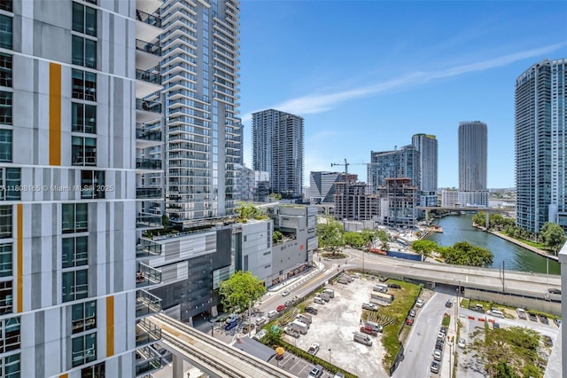 41 SE 5th St Unit 1012, Miami, FL 33131 - view of city with a nearby body of water and a notable bridge