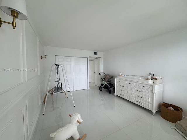 3800 S Ocean Dr Unit 1810, Hollywood, FL 33019 - bedroom featuring light tile patterned flooring