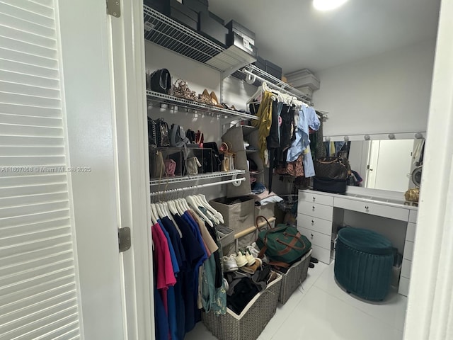 3800 S Ocean Dr Unit 1810, Hollywood, FL 33019 - spacious closet with tile patterned floors