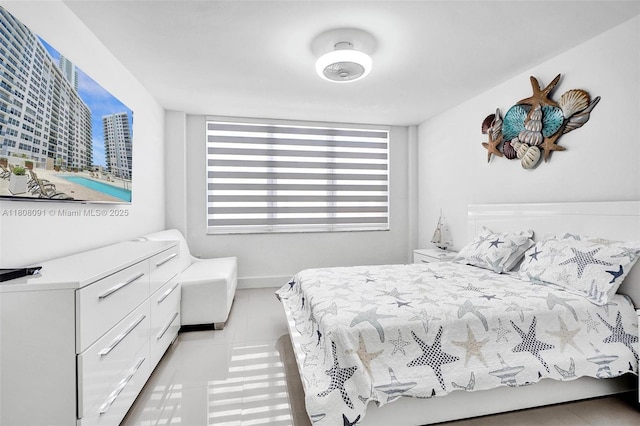 2751 S Ocean Dr Unit 301S, Hollywood, FL 33019 - bedroom featuring baseboards and a view of city