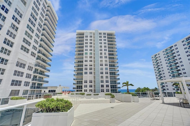 2751 S Ocean Dr Unit 301S, Hollywood, FL 33019 - view of property featuring a water view