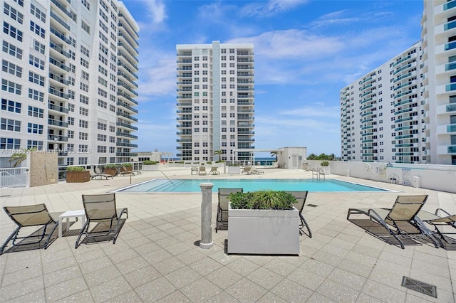 2751 S Ocean Dr Unit 301S, Hollywood, FL 33019 - community pool with a patio area
