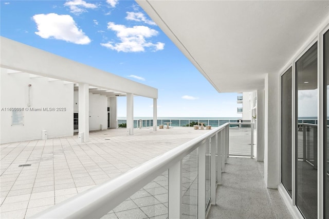 2751 S Ocean Dr Unit 301S, Hollywood, FL 33019 - balcony with a water view