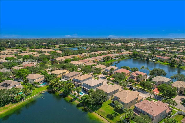 4604 SW 132nd Ave, Miramar, FL 33027 - aerial perspective of suburban area featuring a nearby body of water