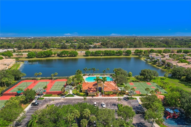 4604 SW 132nd Ave, Miramar, FL 33027 - aerial view of a large body of water and a pool area