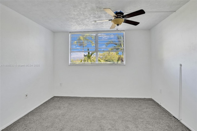 7100 NW 17th St Unit 306, Plantation, FL 33313 - empty room featuring carpet, baseboards, and ceiling fan