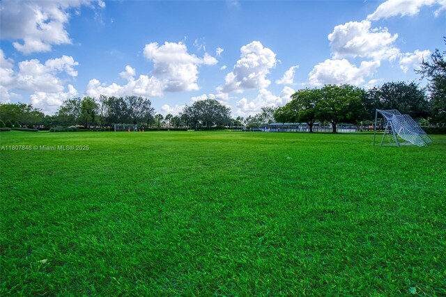 850 Nandina Dr, Weston, FL 33327 - view of yard featuring an area for soccer