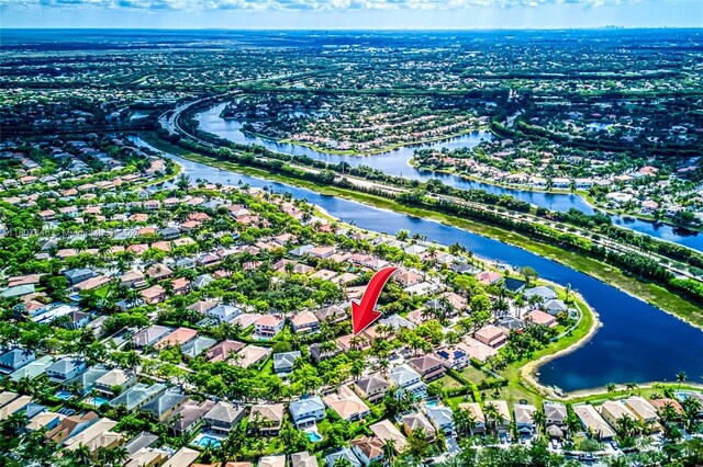 850 Nandina Dr, Weston, FL 33327 - view of property location with a large body of water and nearby suburban area