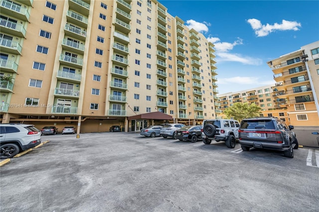3500 Coral Way Unit 604, Miami, FL 33145 - view of apartment building / complex with uncovered parking
