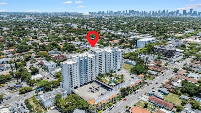 3000 Coral Way Unit 1505, Miami, FL 33145 - bird's eye view of skyline
